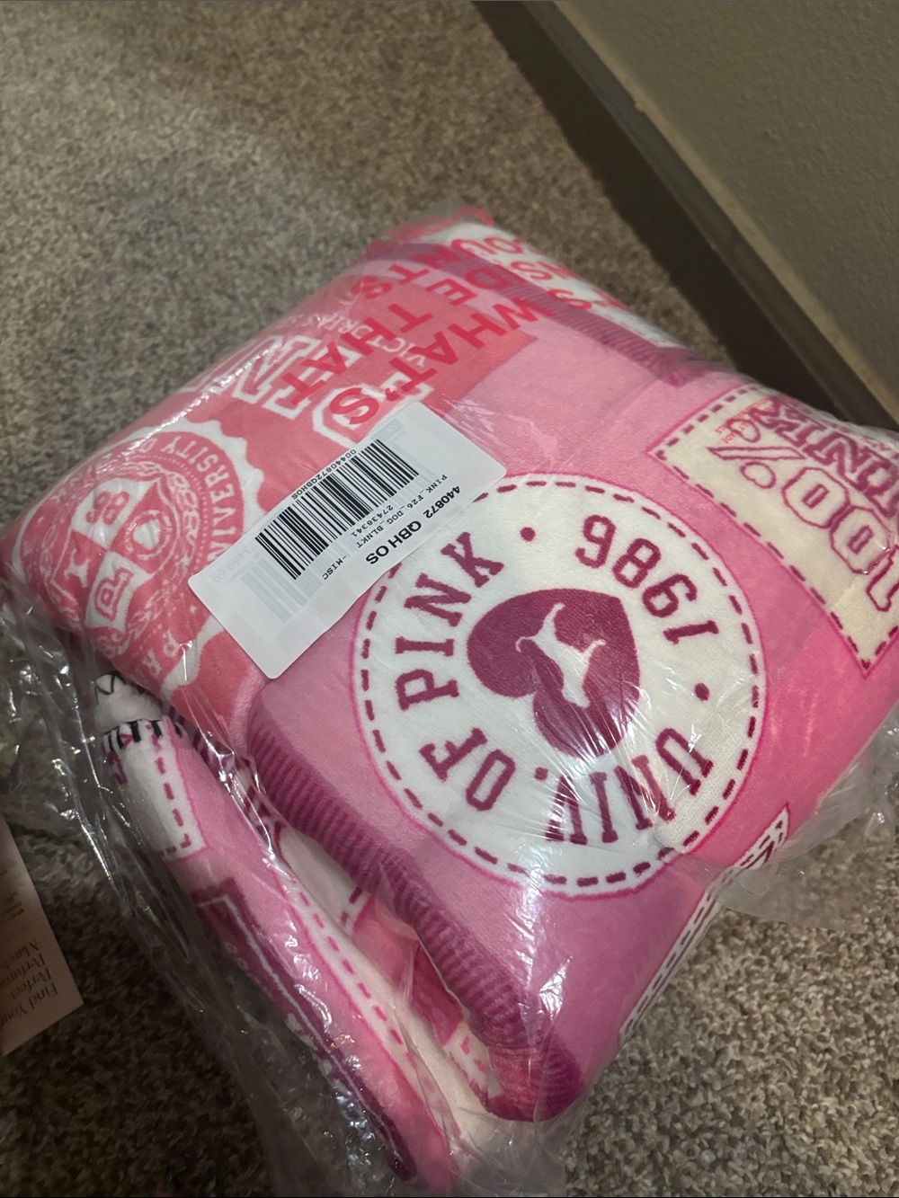 Pink blanket